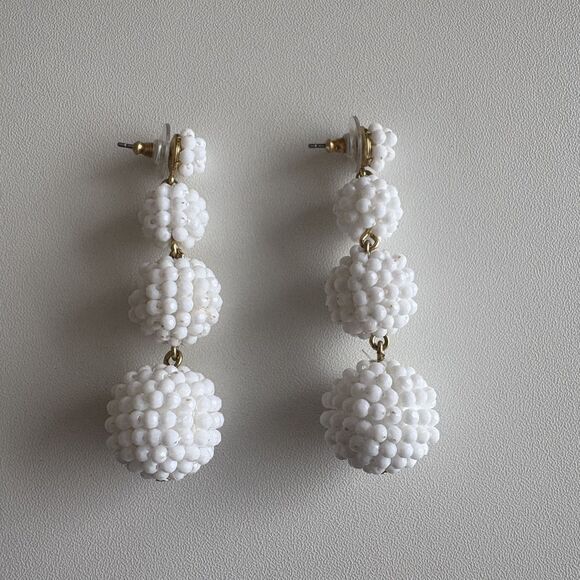 Beaded Drop Earrings - Picture 3 of 5